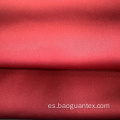 Red Color Pure Polyester Textile para prendas
